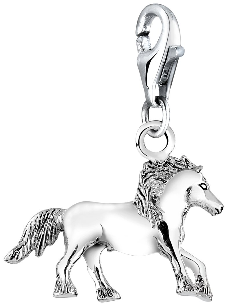 Nenalina Zahl 7 Geburtstag Karabiner Charm Anhänger für Bettelarmband Nenalina Zahl 7 Geburtstag Karabiner Charm Anhänger für Bettelarmband