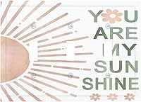 Vista 45 de Cubierta de interruptor de luz basculante de palanca de 2 bandas con textura de tablón rústico, diseño floral de mariposa y margarita