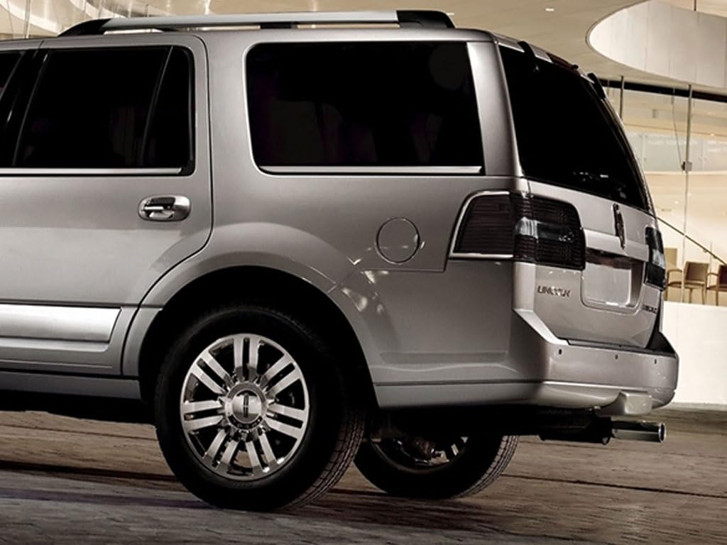 Rvinyl Tail Light Tint Covers Compatible with Lincoln Navigator 2007-2014 - Smoke