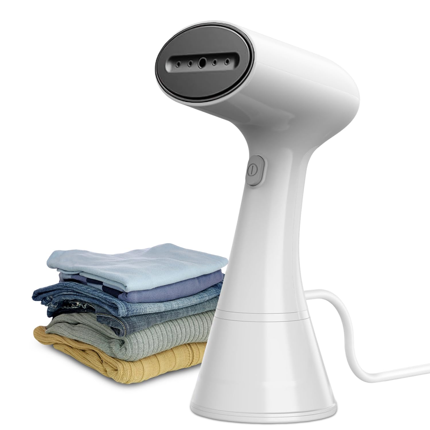 Clothes Steamer-Handheld Clothes Steamer,Powerful 1800W Handheld Steamer Clothing BIG Water Tank 20S Fast Heat-up for Wrinkle Removal, Portable Garment Steamer Iron
