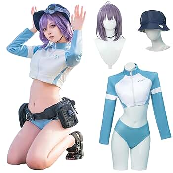 ブルーアーカイブ　空井サキ　コスプレ衣装　水着 616uzdI1CLL._SY350_QL65_.jpg