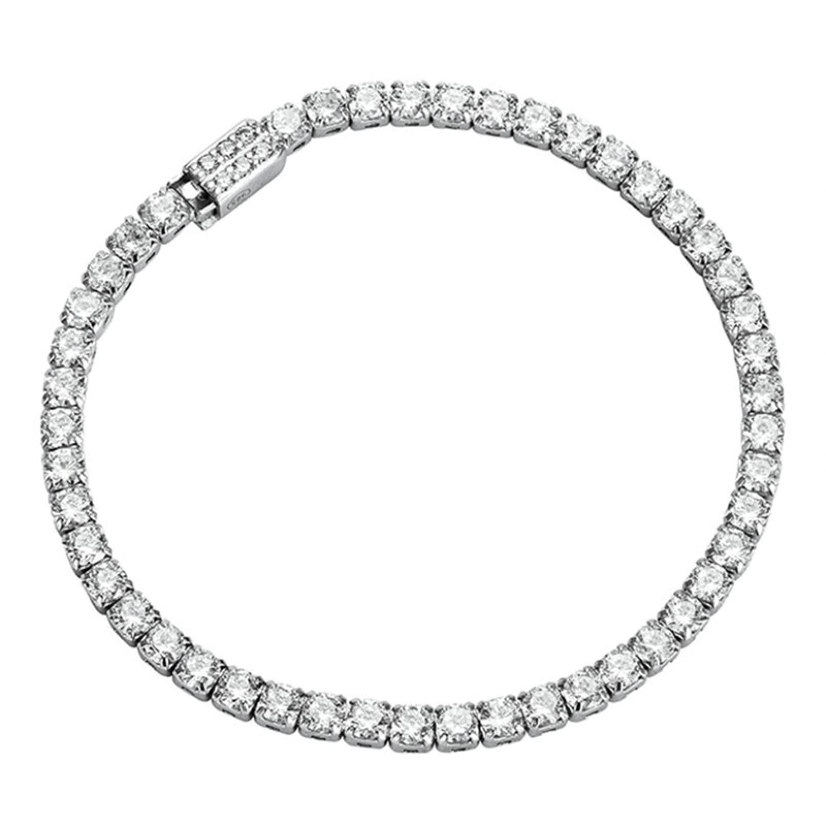 Damenarmband 925 Sterling Silber Edelsteinarmband, EIN High-End Schmuckgeschenk für Damen Hochzeit