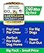 Glucosamine Chondroitin Dog Hip & Joint Supplement - Joint Pain Relief - Hip & Joint Chews for Dogs - Joint Support Large Breed - Senior Doggie Vitamin Pills Joint Health - (240 Treats - Bacon)