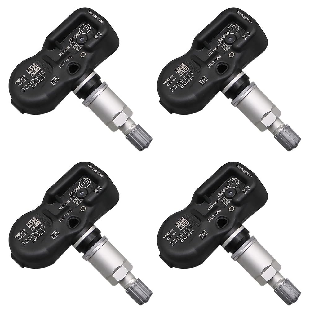 TPMS Reifendrucksensor für Toyota RAV4 IV Bj. 02/2013-12/2018, Reifendruckkontrolle Reifendruckkontrollsystem Auto, Ersatzsensoren PMV-C210