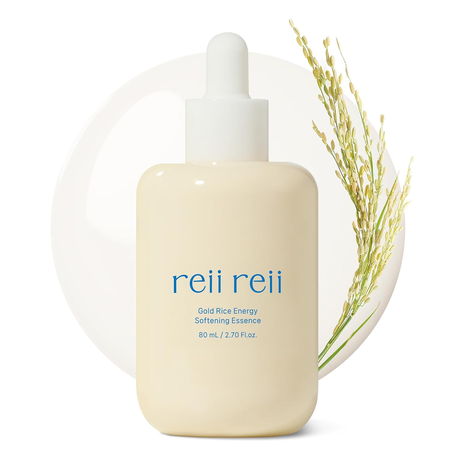 Gold Rice Energy Softening Essence – Daily Gentle Exfoliator with LHA & PHA, for Smooth Texture and Radiant Glow, Vegan Korean Beauty (2.70 fl.oz / 80ml)