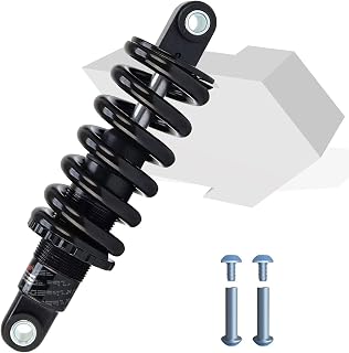 ZECHAO Shock Spring Shock Absorber Mountain Bike Rear Shock Absorber 125mm (4.9") 150mm (5.9") 165mm (6.5") 190mm (7.5") With Bushing Rear Shocks