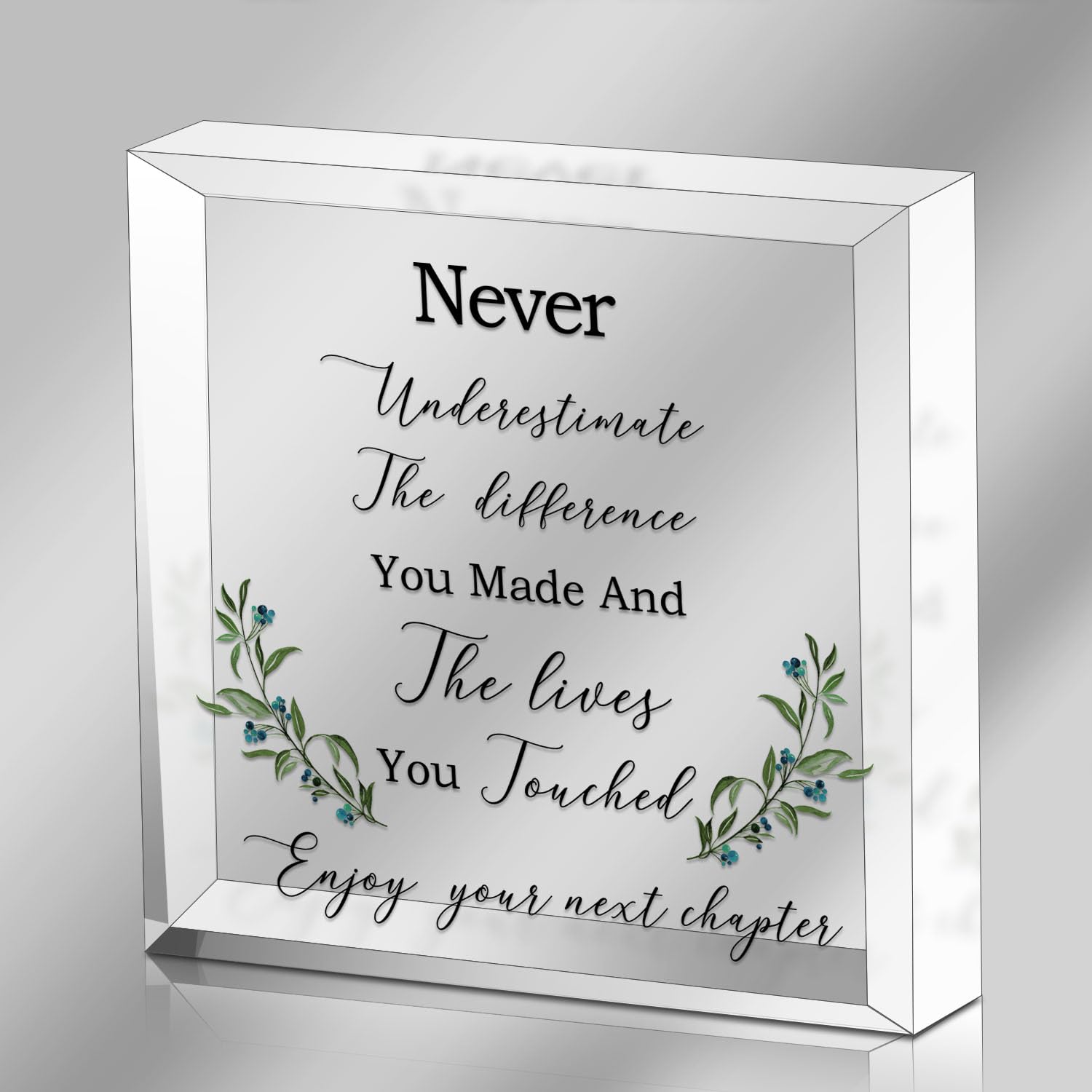Aunt Gift Aunt Gifts From Niece and Nephew, Best Aunt Ever Desk Decor Floral Acrylic Desk Plaque Sign with Wood Stand Home Office Desk Sign Keepsake