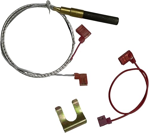 Miniatura 2 de 100112328 - Conjunto de termopila de 21 pulgadas, kit de reemplazo de termopila de 750 milivoltios para Reliance, Whirlpool, A.O.Smith, Kenmore,