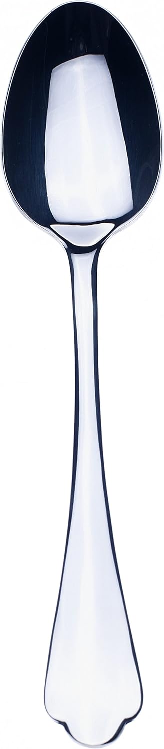 MEPRA 106422005 Dolce Vita 5-Piece Durable 18/10 Stainless Steel American Style Flatware Cutlery Set for Fine Dining, Dishwasher Safe, Service for 1