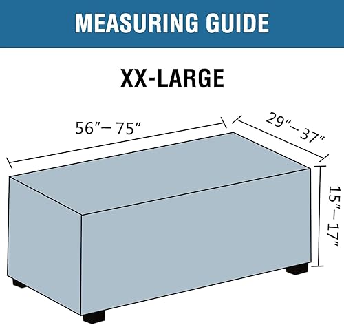 Vista 223 de H.VERSAILTEX Funda otomana elástica, funda otomana redonda, cubierta de almacenamiento otomana, funda protectora de muebles para reposapiés, ajuste