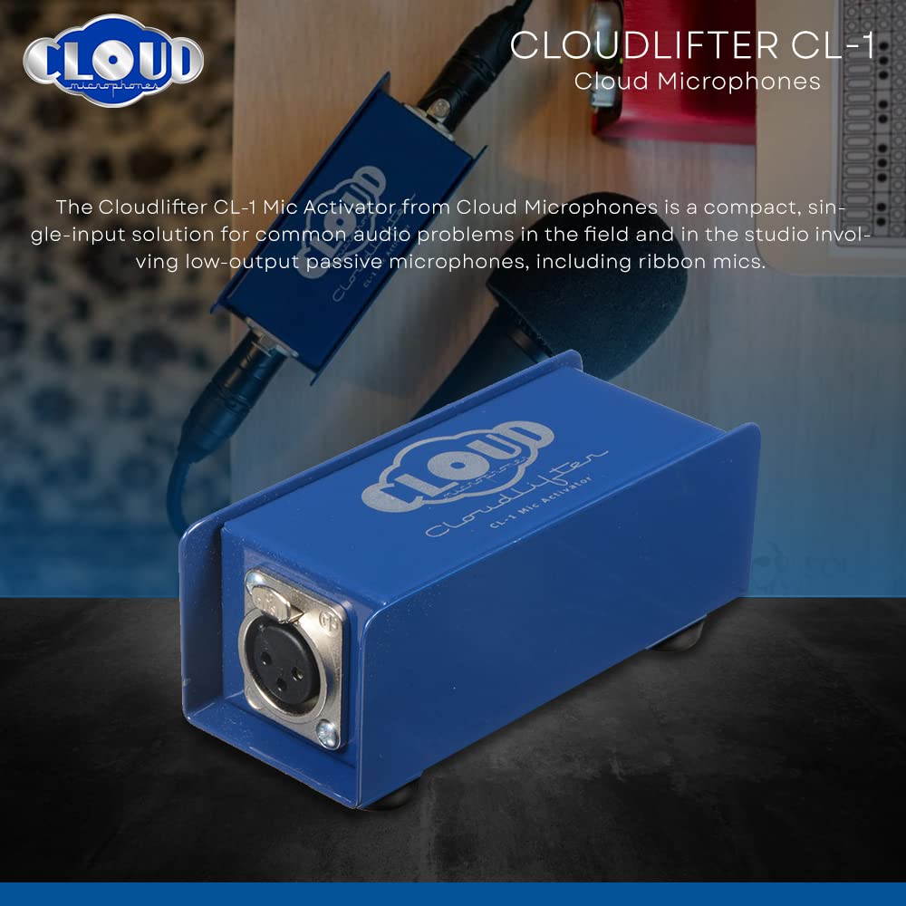 PS Cloud Microphone Cloudlifter Cl-1 Mic Ativador Com Ganho
