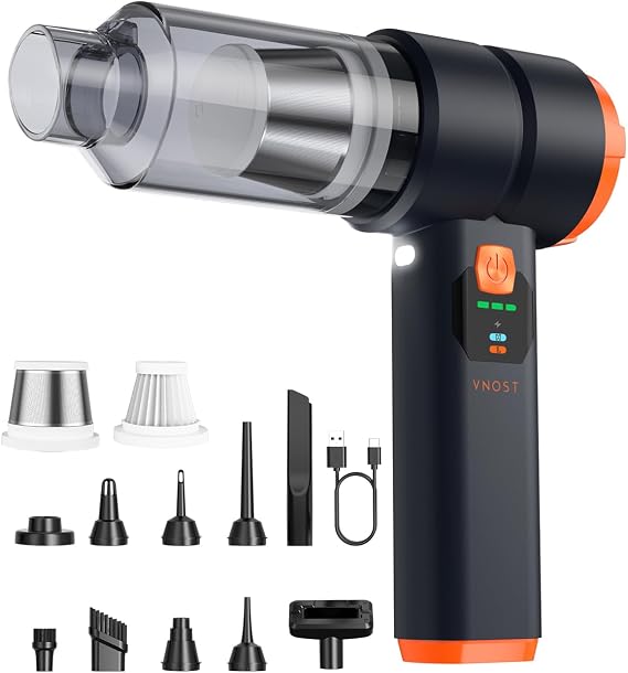 VNOST Portable Cordless Car Vacuum Review: Your 4-in-1 Cleaning Companion