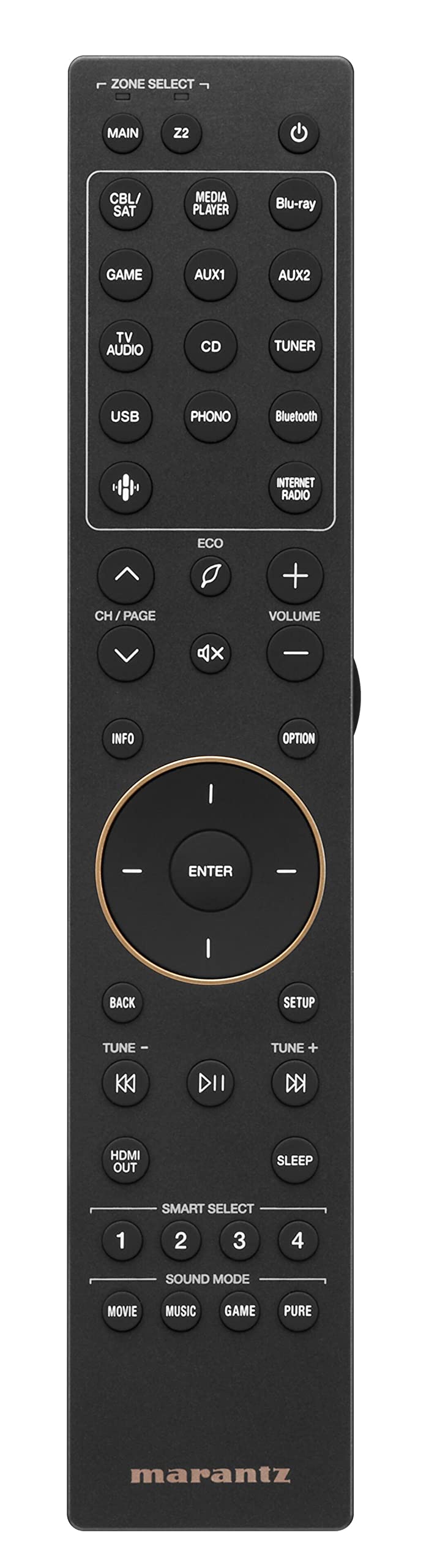 Marantz: Cinema 50 Receptor AV de 9.4 Canales - Plata/Oro