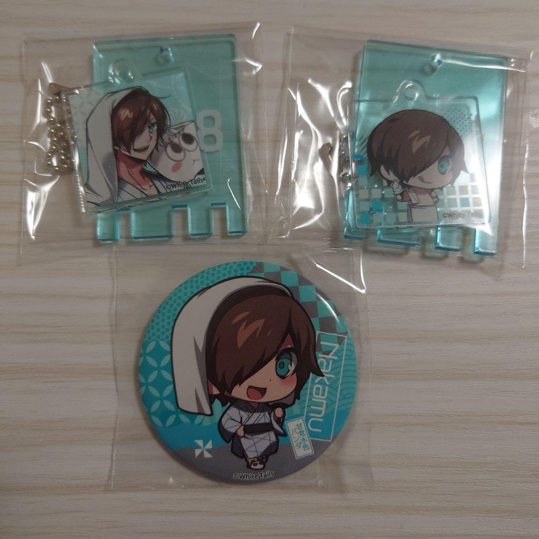 ワイテルズ 極楽湯缶バッチ76個 Nakamu ワイテルズ極楽湯 nakamu