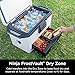 Ninja FB151WH FrostVault 50qt Hard Cooler with Dry Zone, Integrated Fridge-Temp Dry Storage Drawer, Premium Heavy-Duty Insulated Cooler, Keeps Ice for Days, Cloud White