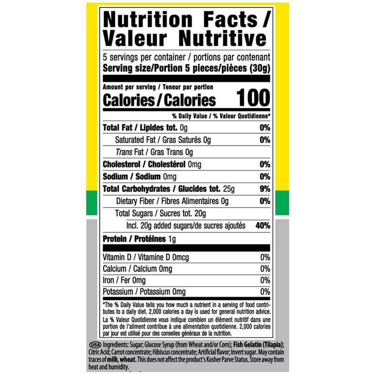 Miniatura 3 de Only Kosher Candy Haribo PEACHES, certificado Kosher (paquete de 6)