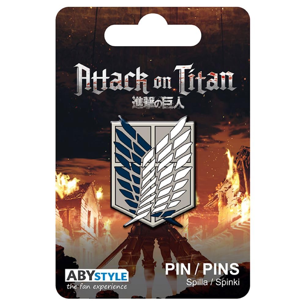 ABYstyle ATTACK ON TITAN Pin emblema regimiento