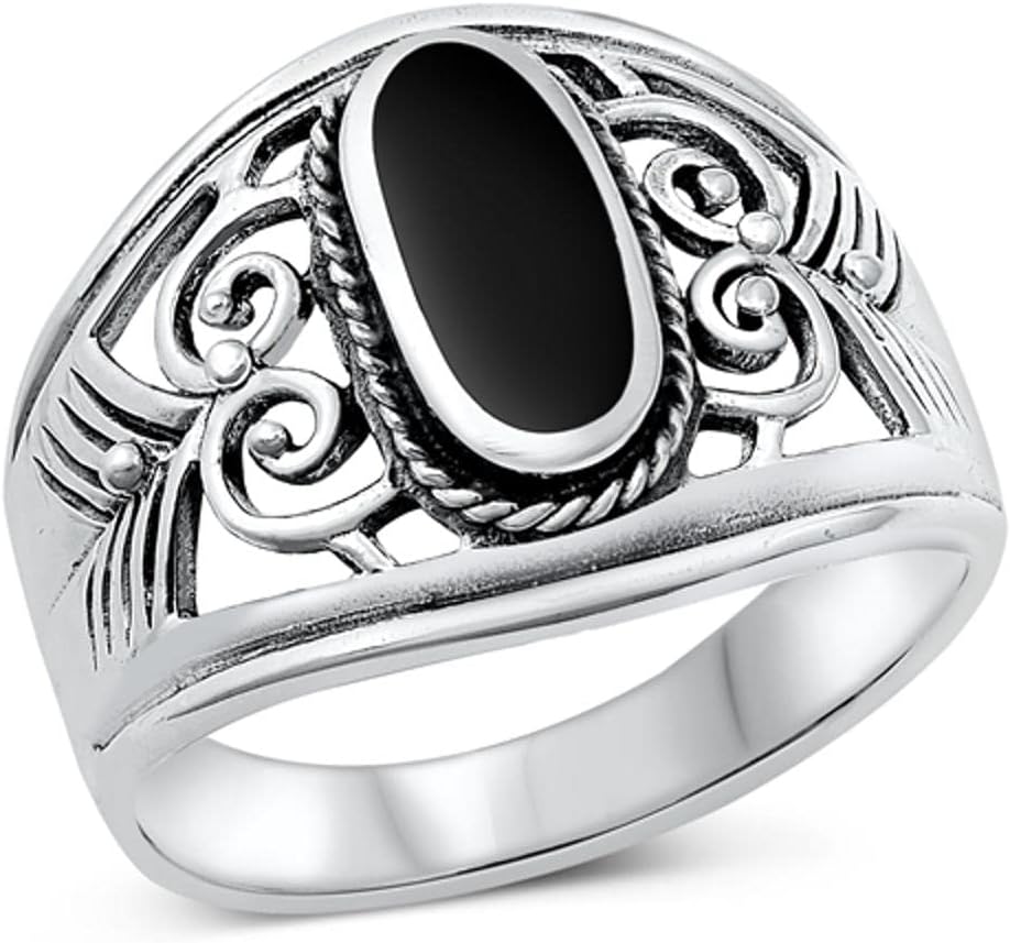 CHOOSE YOUR COLOR Sterling Silver Ring