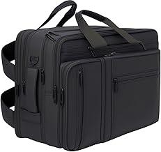 ABIBA 3-Way Business Bag, Men's Shoulder Bag, Backpack, Business Trip, Gusset, Large Capacity, Business Trips, Father's Day, Black