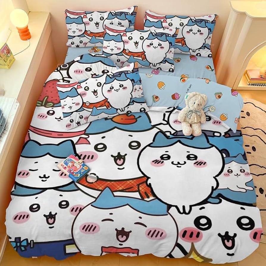 Amazon｜寝具カバーセット 布団カバー シーツ ちいかわ 枕カバー