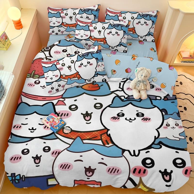 ちいかわ 敷ふとんカバー 3枚セット Amazon｜スリーピースベッド ちいかわ ズンベッドカバー