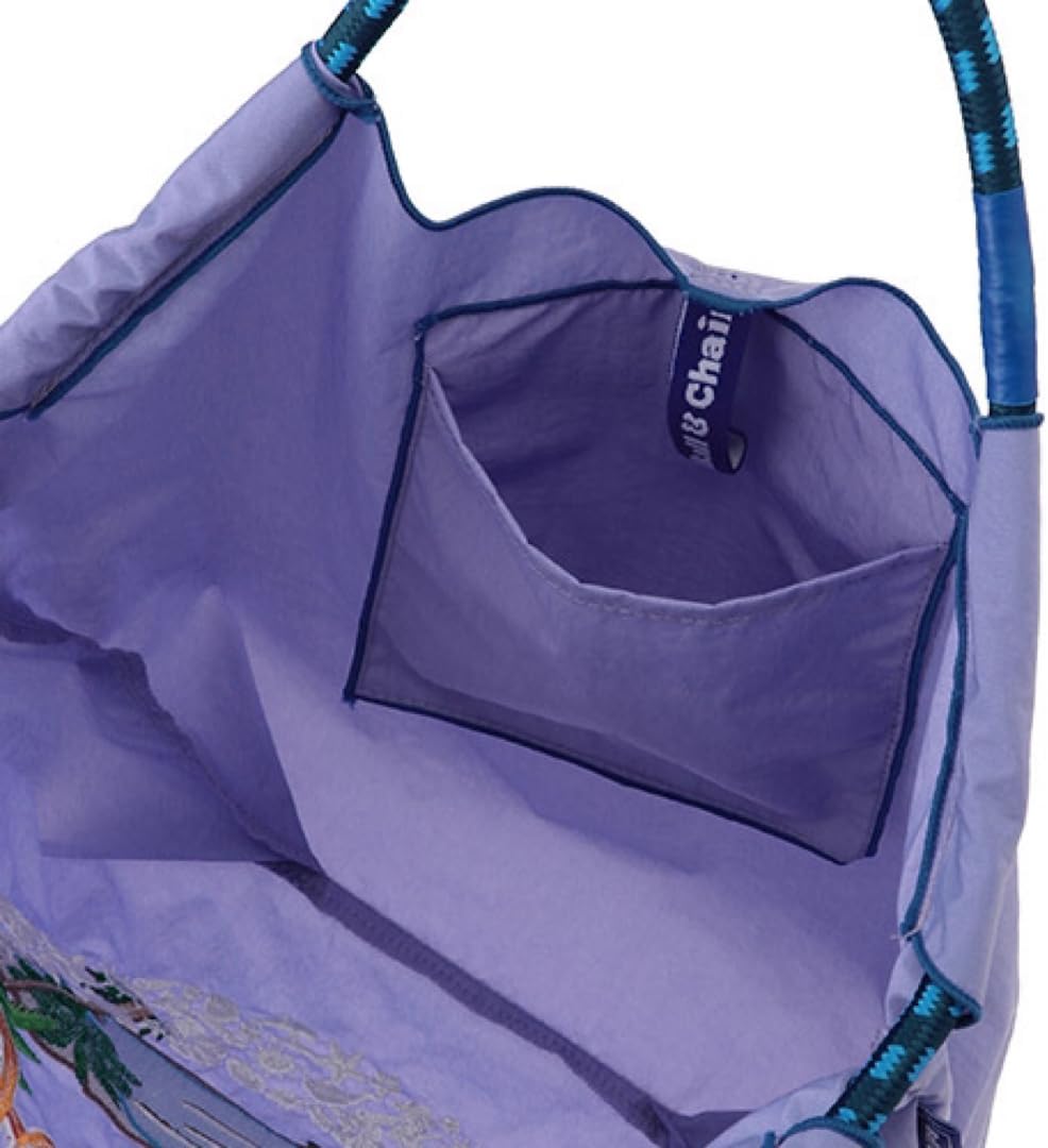 ANA ボールアンドチェーン ハワイ パープル エコバッグ 機内販売限定②