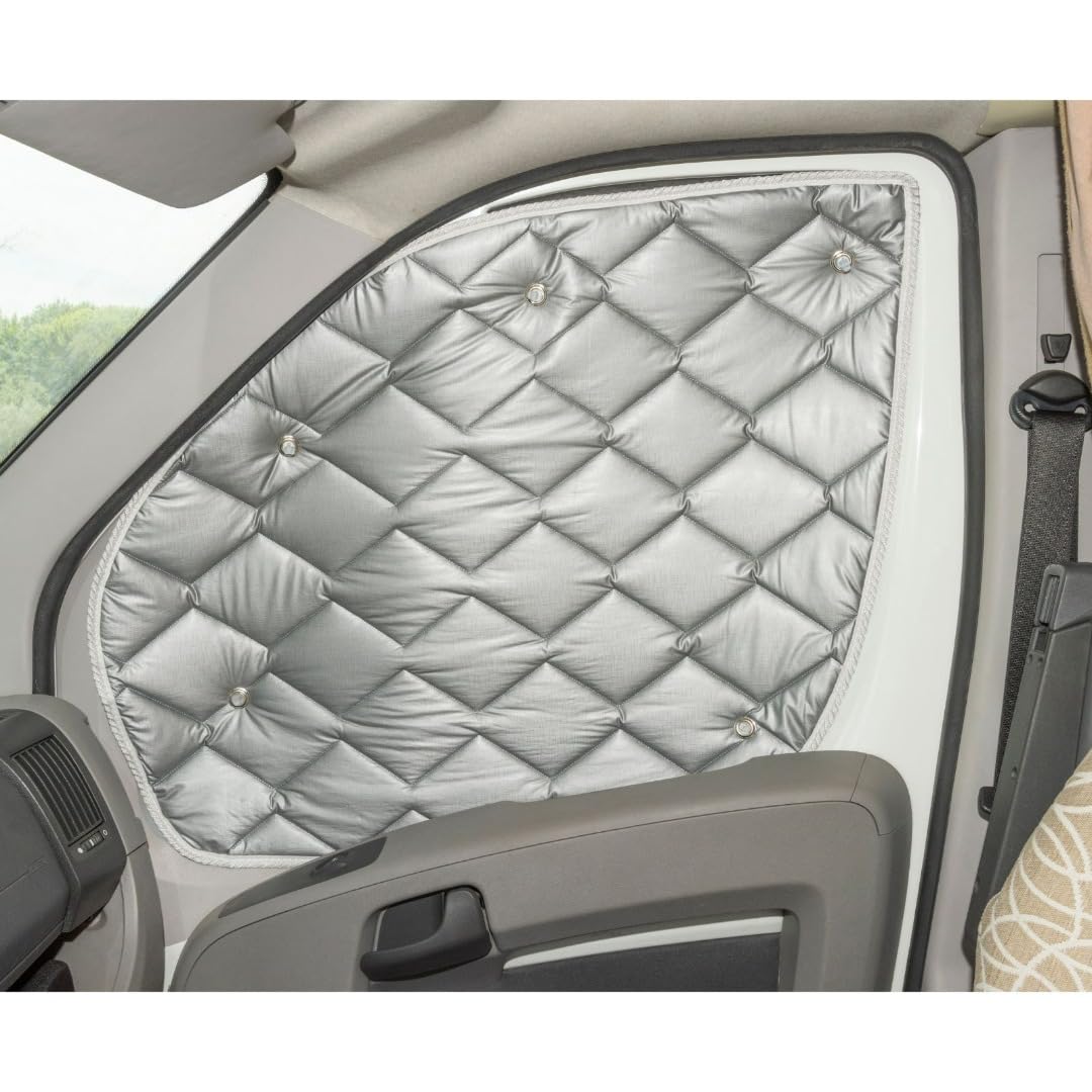 MARVIX Interne Kabinen-Schirm Thermo-Jalousien Premium 9-lagige Fensterabdeckung für VW Crafter & Sprinter 2006-2017 Wohnmobil-Camper-Isolierungs-Sonnenschutz