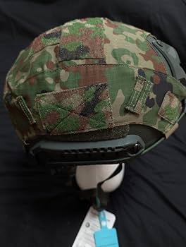 カモフラヘルメットカバー　サンドピローセット　陸自迷彩　通常価格10000円 カモフラヘルメットカバー サンドピローセット 陸自迷彩 通常