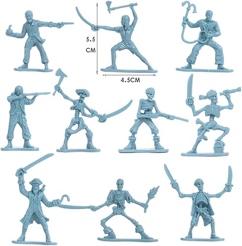 Miniatura 6 de Zcargel Juego de modelos de ejército para hombres, 28344880100 piezas de soldados medievales, figuras militares, modelo de soldado antiguo, figuras