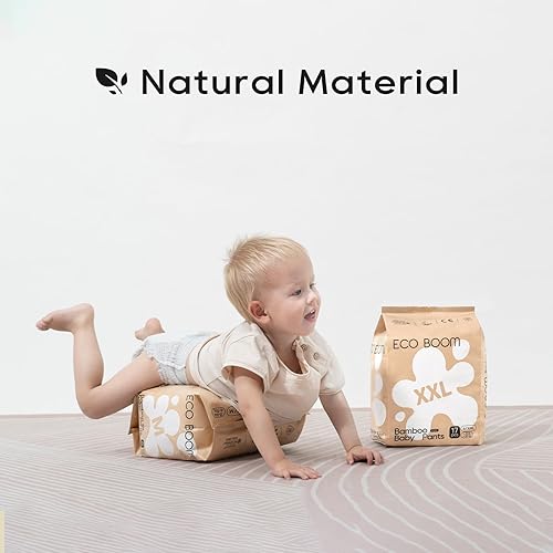 Miniatura 3 de Eco boom Pantalones de entrenamiento para niños pequeños, hipoalergénicos para pieles sensibles, talla 6 adecuada para 33+lb (XXL, 17 unidades)