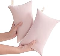 Vista 23 de NTBAY Tiny Pillows, almohada de microfibra alternativa de plumón de 7 x 11 pulgadas para viajes, mascotas, suave lavable a máquina, almohadas