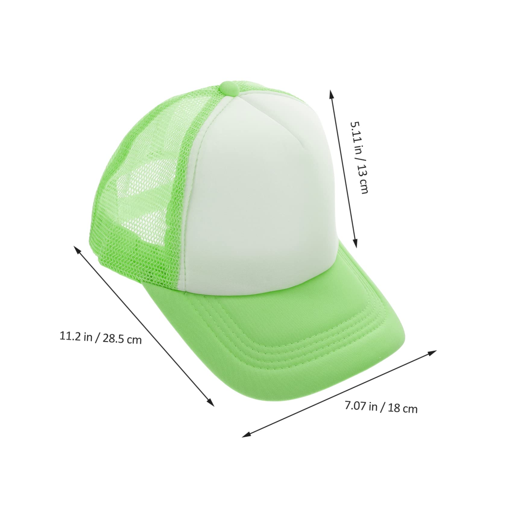 GALPADA 10pezzi Trucker Unisex per Sublimazione Sportivi Vuoti Rete Traspirante per Personalizzata per attività Outdoor e