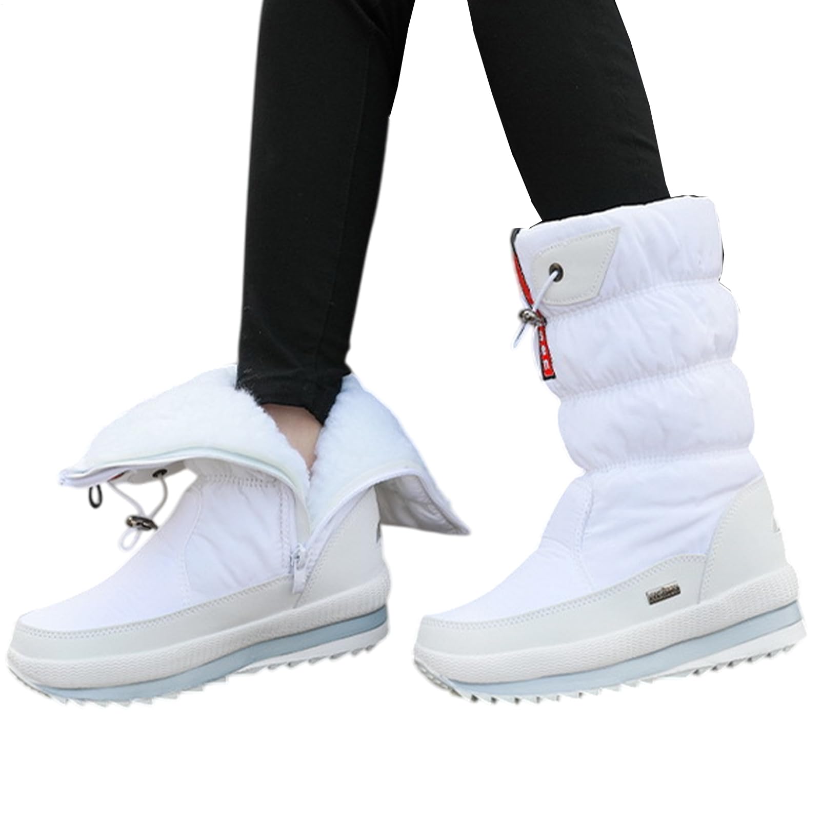Generico Stivali Da Neve Donna Stivali Da Neve Invernali Caldi Isolanti E | Antiscivolo Per Donna Mamma Nonna Ragazze Moglie Fidanzata Inverno Outdoor Camminata Escursionismo Viaggio