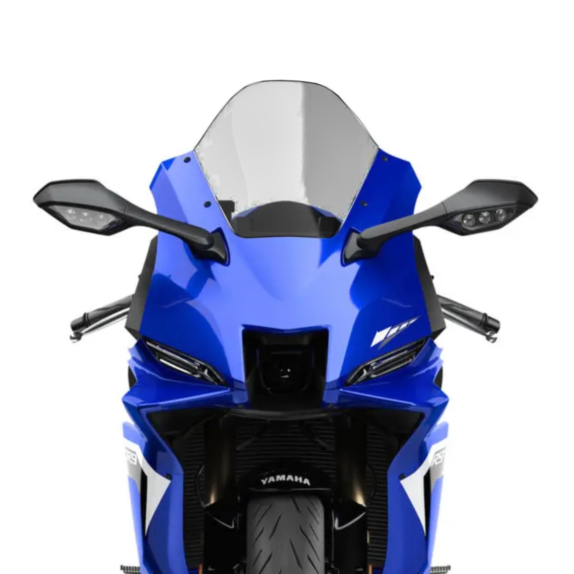 Pare-brise Racing Plexiglass JD9 Fumée Clair Compatible avec Yamaha R9 2025-2026