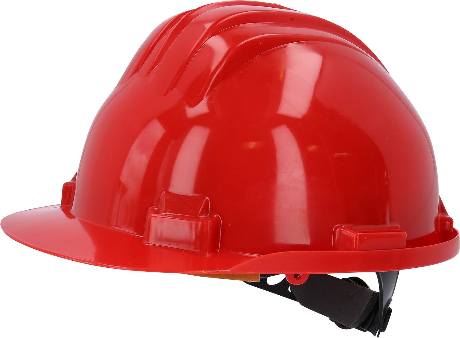 KS TOOLS Casque de Protection de Travail, Serre-​tête Amovible, Rouge 117.0022