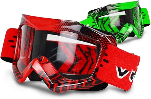 Miniatura 6 de June Sports Moto Gafas Niños Adolescentes Juventud Motocicleta Clear Vision Polvo Prueba Dirtbike Racing Goggle KG4