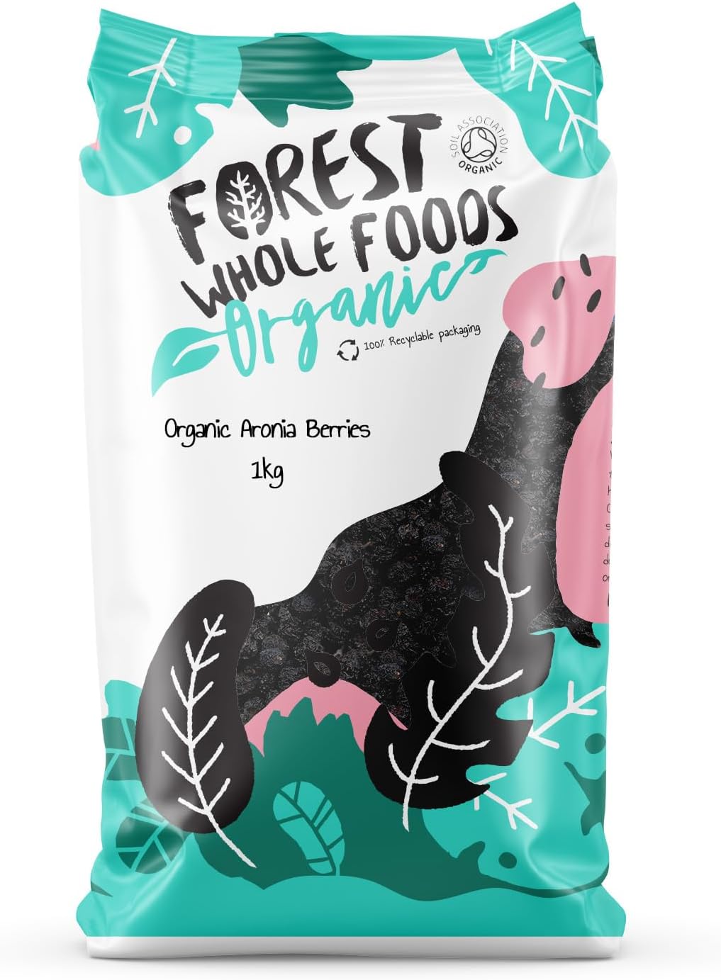 Organic Aronia (Chokeberries) Berries - Forest Whole Foods (1kg)Soil AssociationSoil AssociationSoil Association