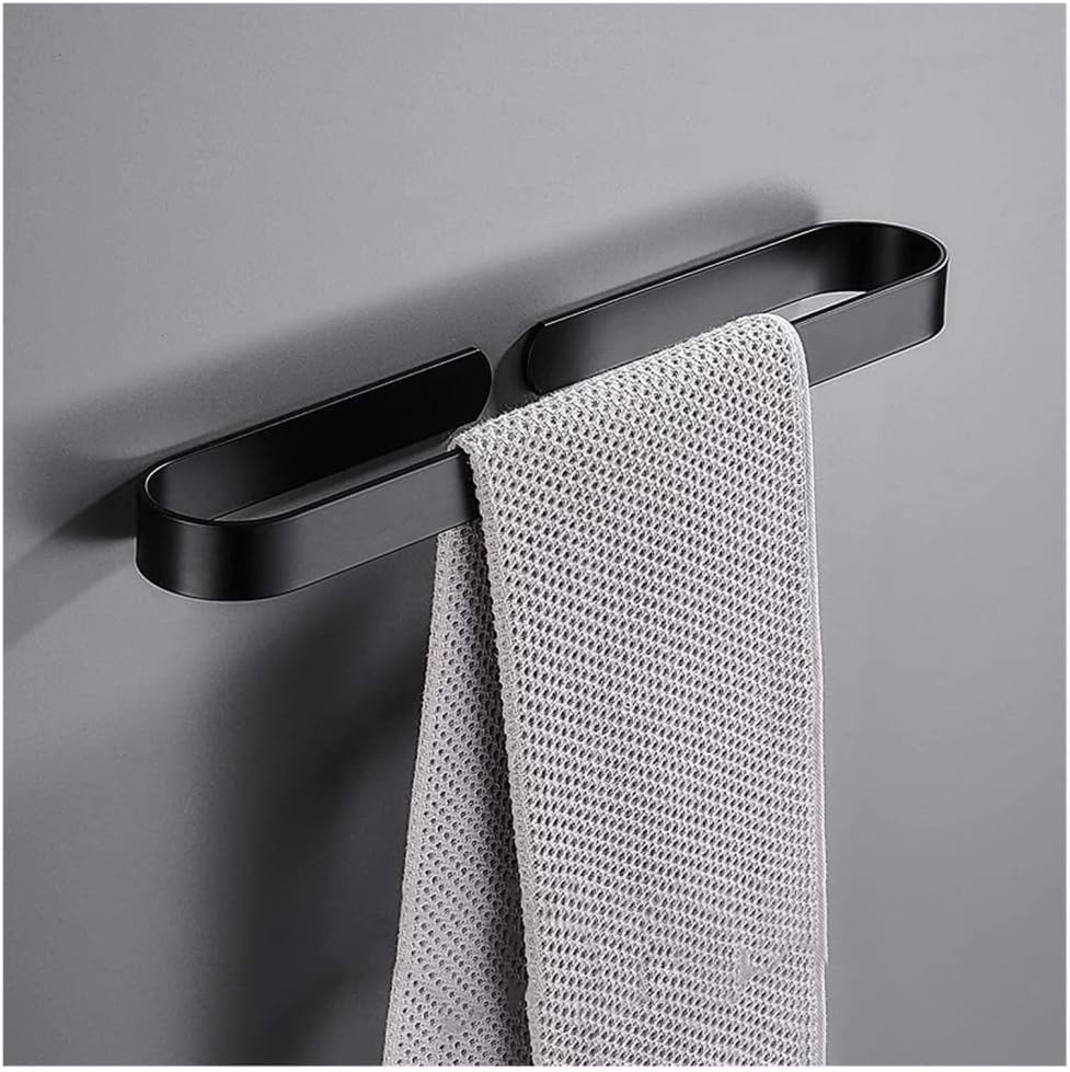 Amazon.com: NMGMJQ Bathroom Wall Mounted Towel Rack Modern Simple ...