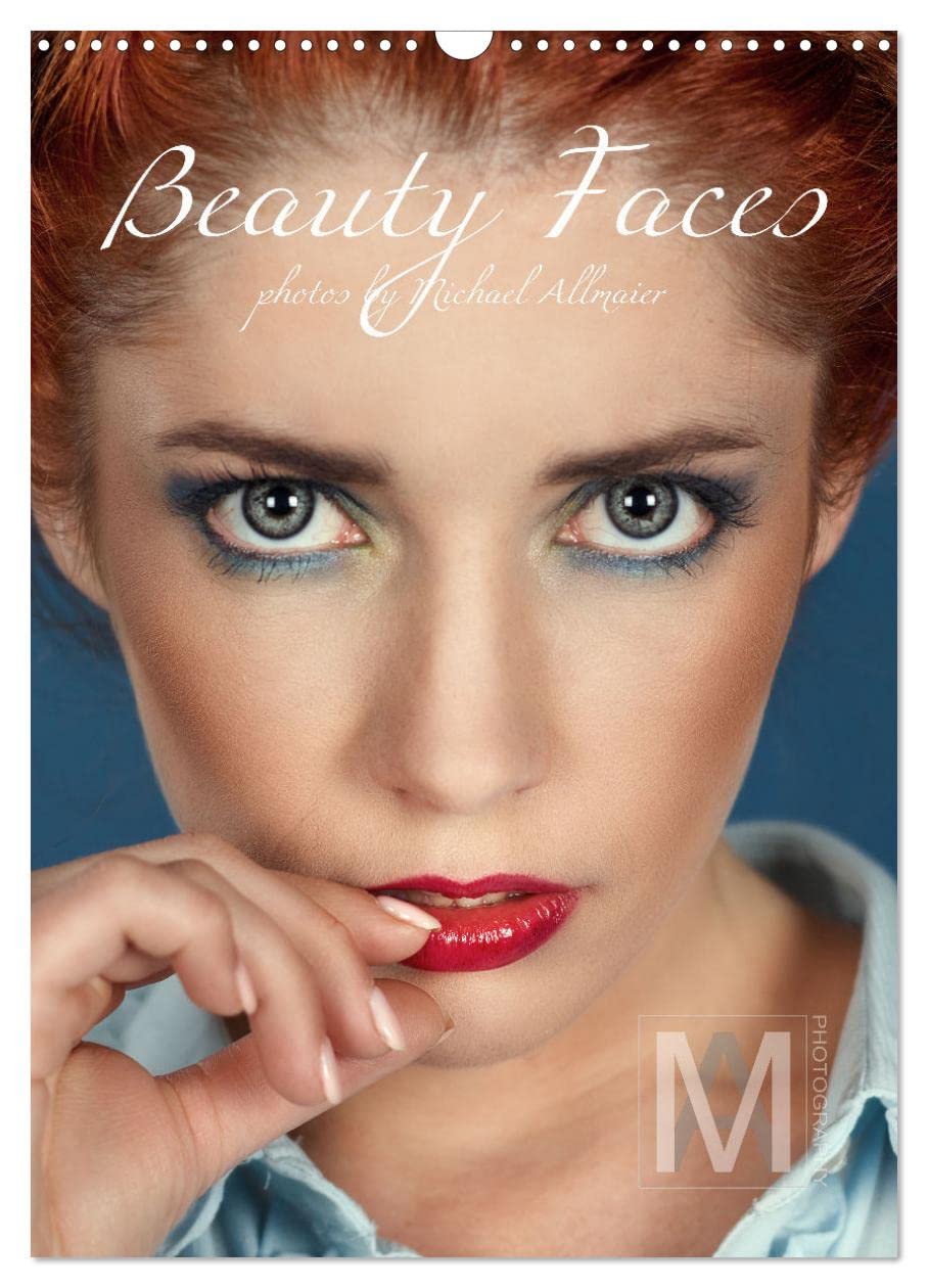CALVENDO - Beauty Faces - Photos by Michael Allmaier (Wandkalender 2027 DIN A3 hoch), Monatskalender: Porträt und Beautyfotografie