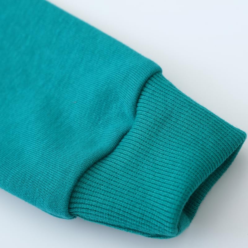 Hongshilian Little Girls Boys Cotton Sweatshirt Basic Crewneck Pullover Casual Clothing For Children4