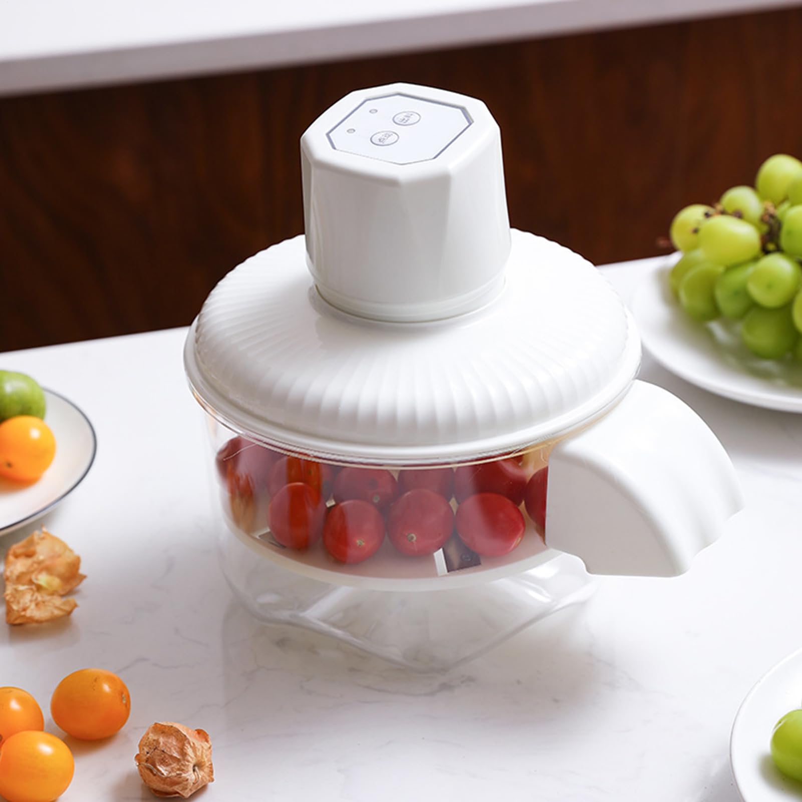 Machine À Éplucher Électrique - Outil Rechargeable Éplucheur Automatique | Éplucheur de Fruits Automatique | pour Cuisine Commerciale et Domestique, Légumes, Pommes de Terre, Tomates,