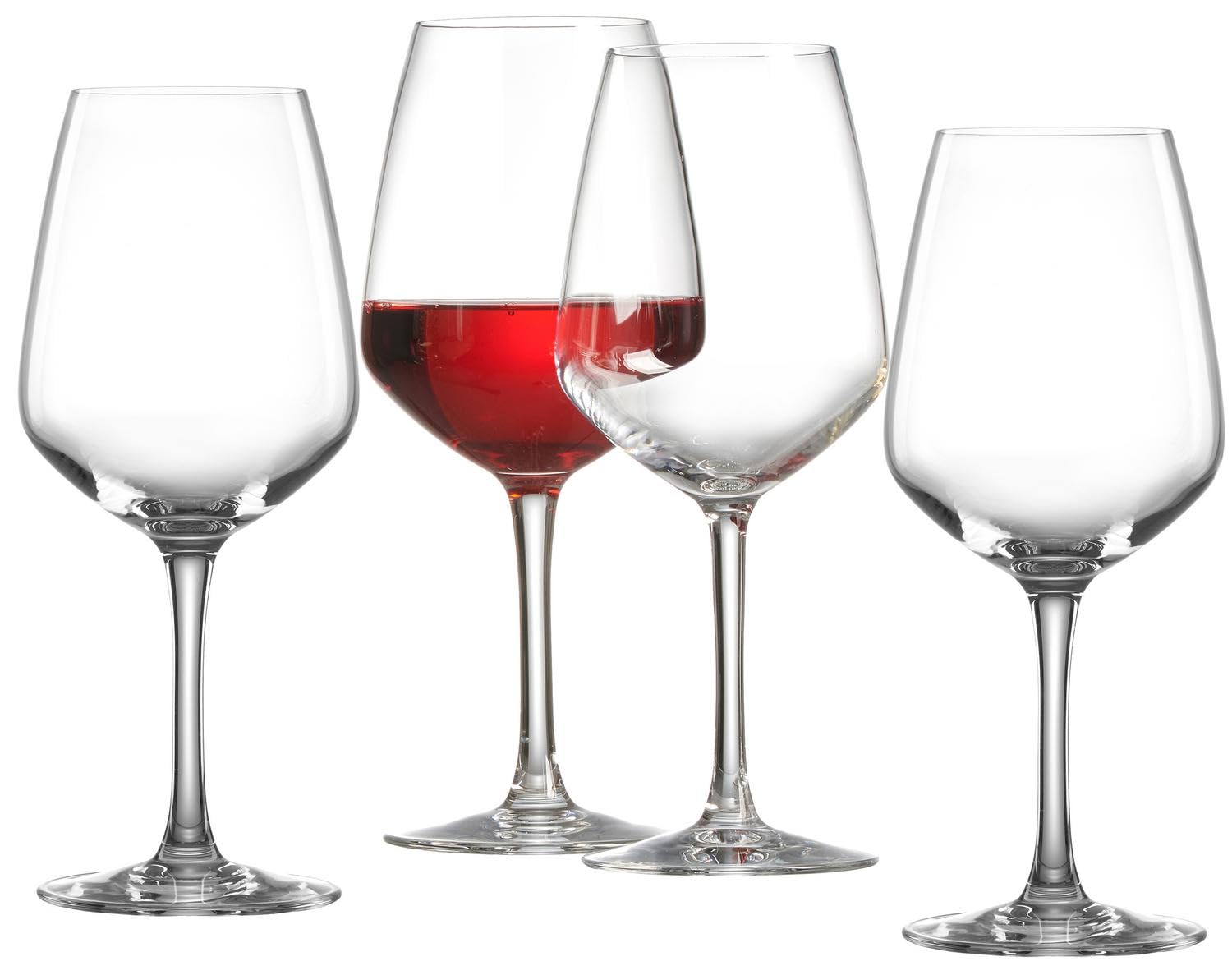 Ritzenhoff & Breker Mambo Burgundy Glasses Set of 4 500ml Each