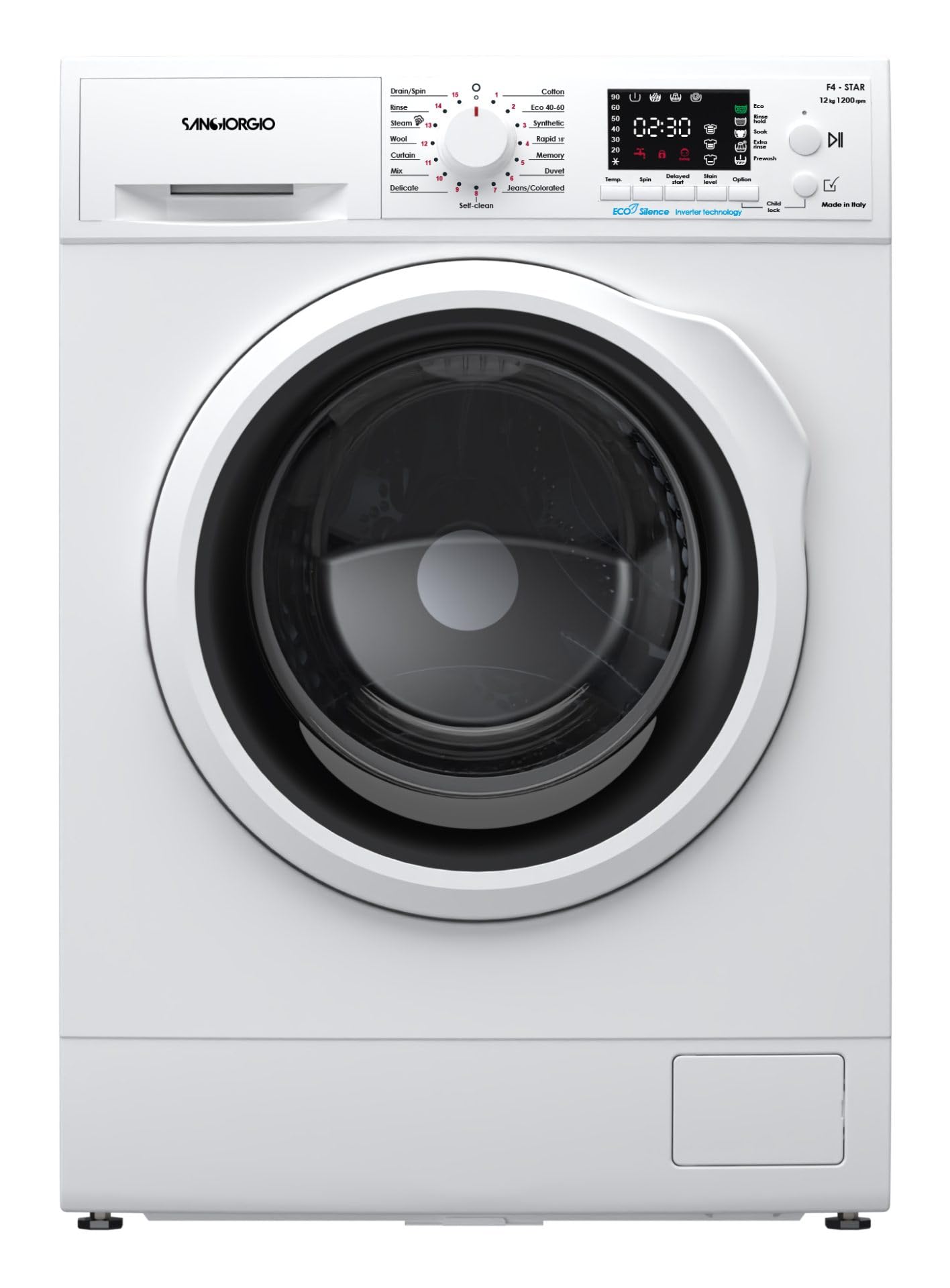 F1012A9 - Lavatrice 10 Kg, Carica Frontale, Libera Installazione, Classe energetica A