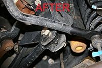 Vista 3 de Death Wobble Track Bar Fix con taladro compatible con Ford 2005-2018 SRW Superduty 4x4