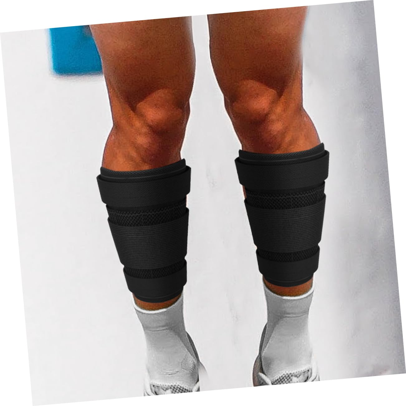 1set Pesi Per Caviglie Regolabili Ankle Weights Con Piastra Acciaio Attrezzi Per Allenamento All Aperto Per Fitness Jogging Esercizi Casa Da Pesi Totale