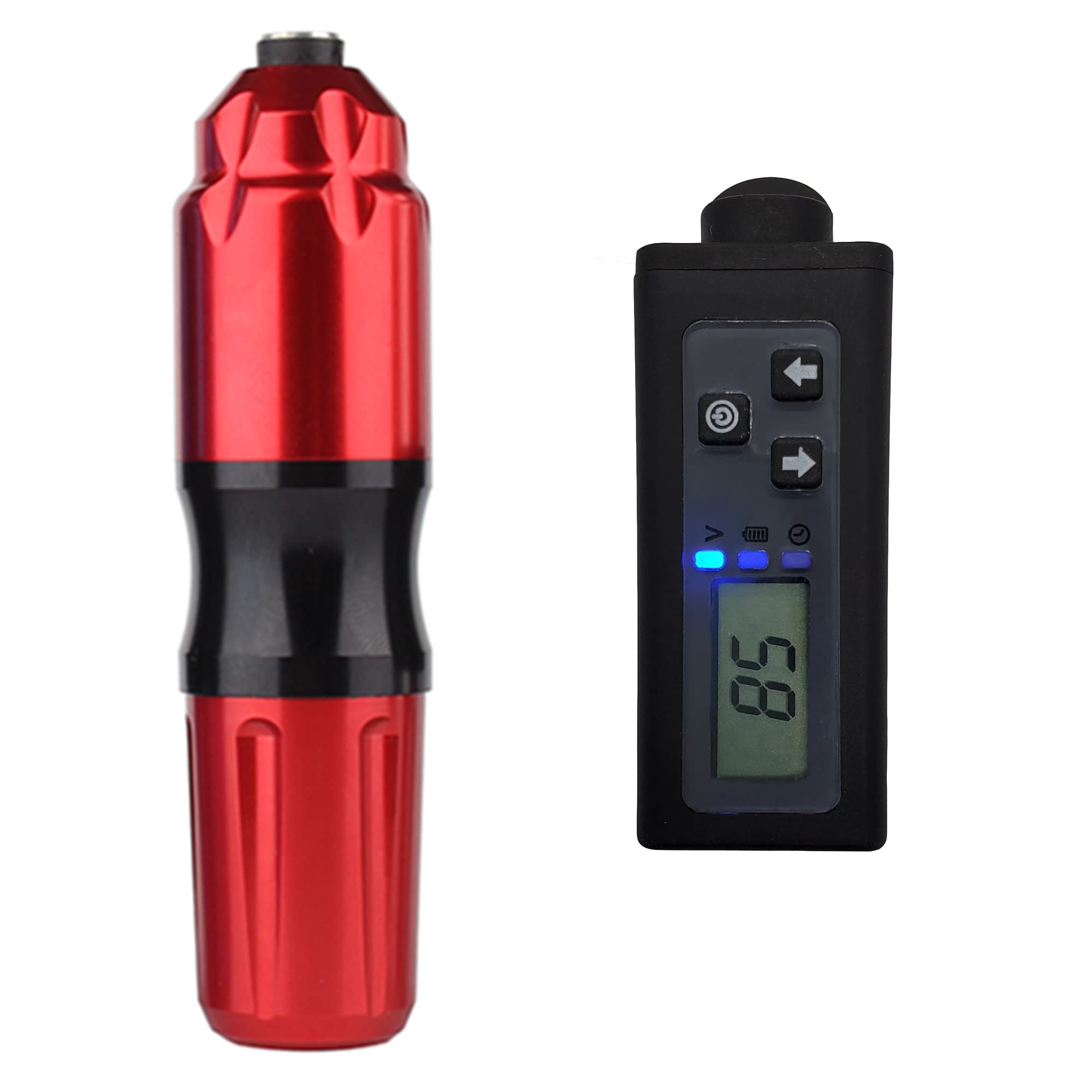 Tatmax International Tatmax Tattoo Cartridge Rotary Machine Pen with Wireless Battery Pack 8-10 Hours