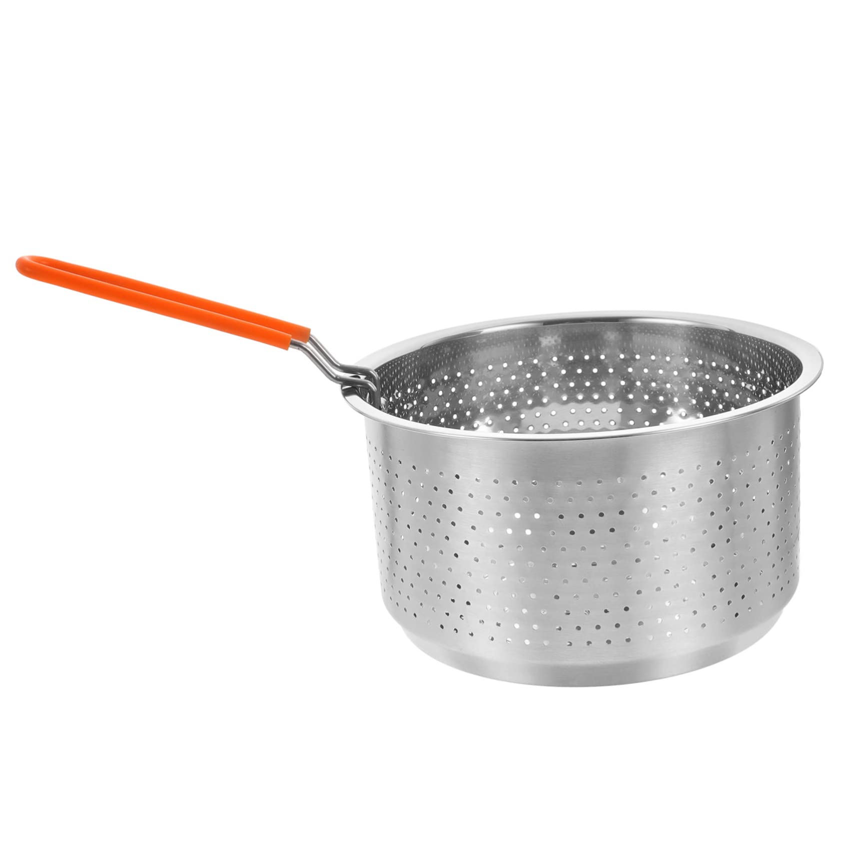 Panier à vapeur en métal avec filtration rapide pour friture et pâtes