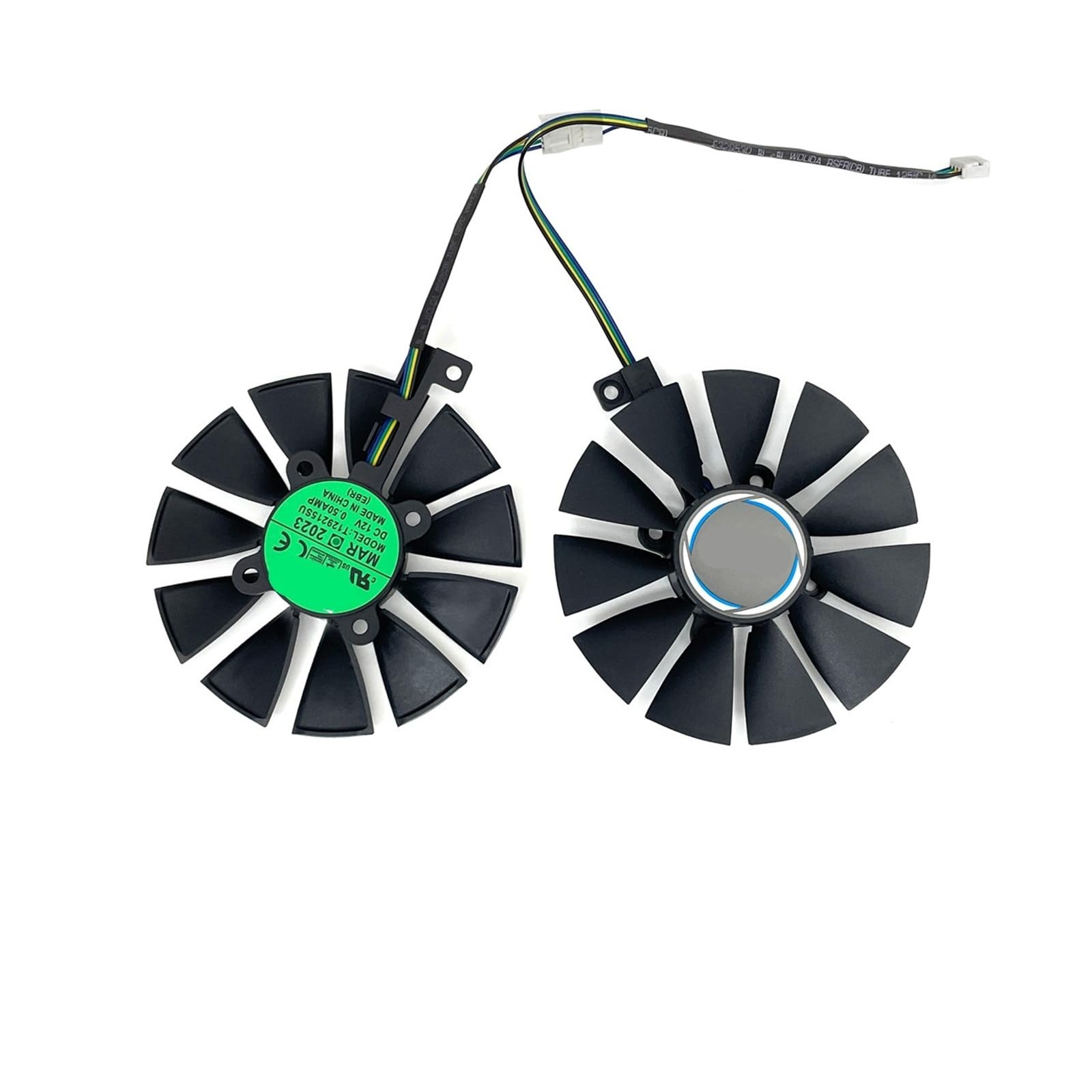 Ventilateur de refroidissement PLD09210S12HH pour réparer le bruit de carte graphique GTX 1060 1070