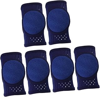 3pcs Baby Knee Pads Skateboard Knee Pads Toddler Knee Pads Non Skid Socks for Baby Knee Sleeves Crawling Knee Pads Knee Protector Brace Baby Knee Pads Kneepads Baby Kneepads