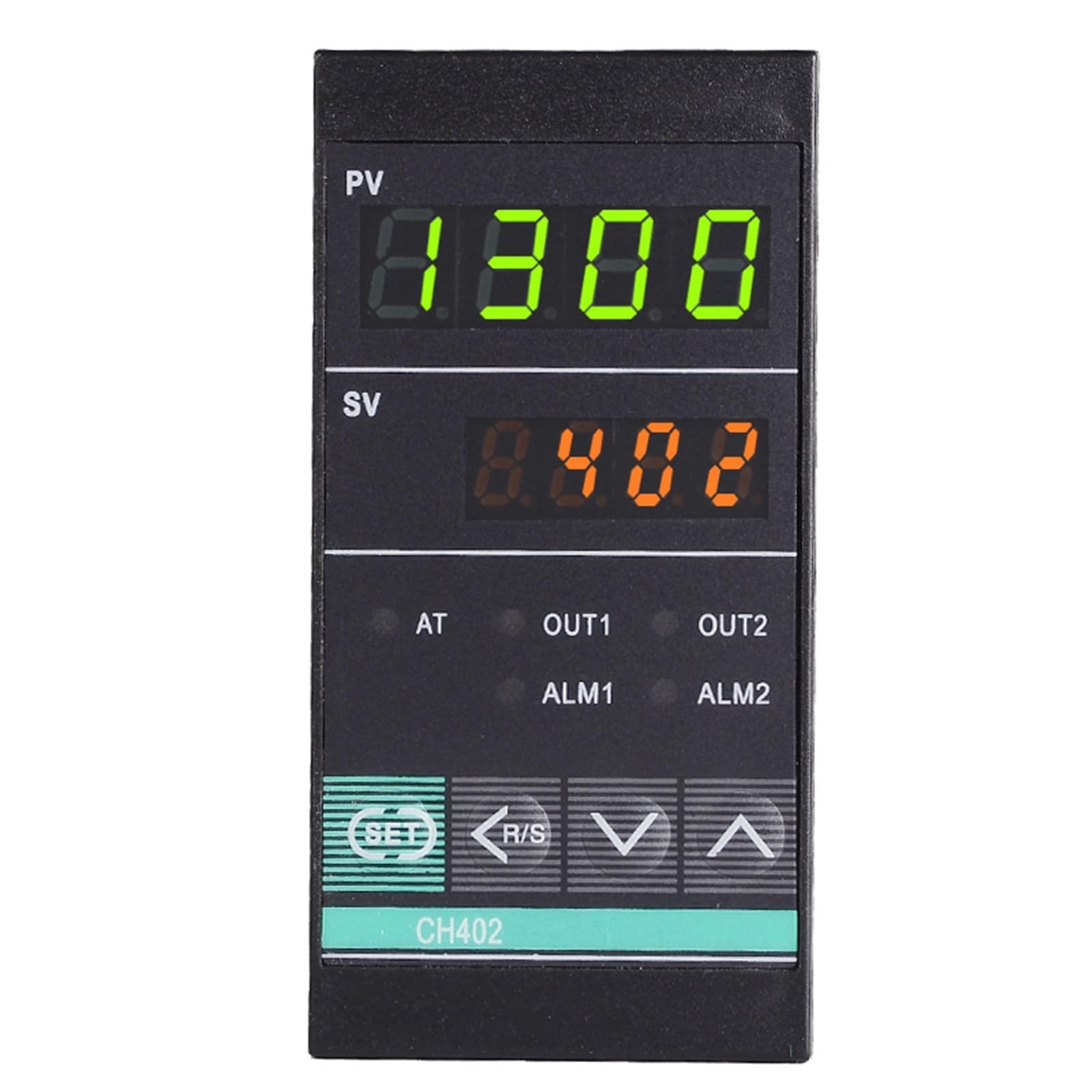 Oven Thermocontroller Digital Temperature Regulator PID Temperature Controller CH402 Relay Output,Vertical 48*96mm(1 SSR 1 Relay Output)